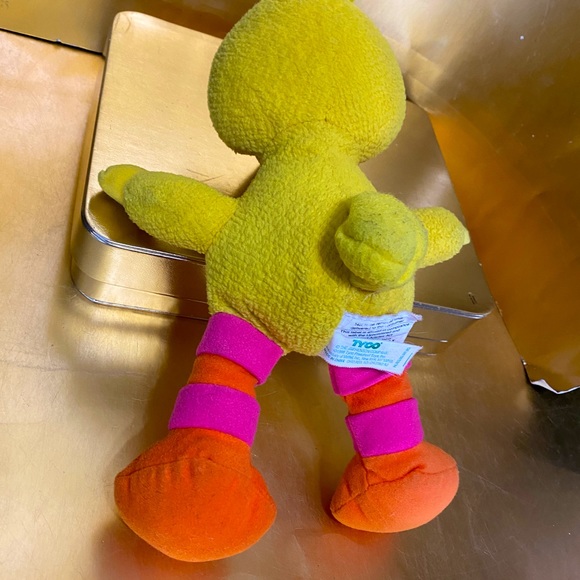 SESAME STREET VTG 1998 MY FIRST PAL BIG BIRD JIM HENSON MUPPET PLUSH TYCO 10” - Picture 6 of 12